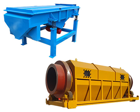 sawdust screening equipment