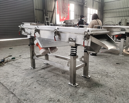 linear vibrating screen