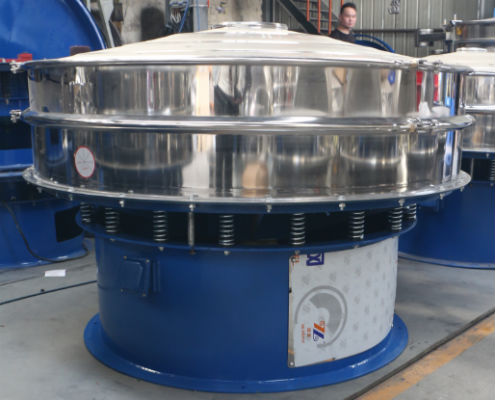 High Frequency   Sus304 Coconut Powder Rotary Vibrating Sifter