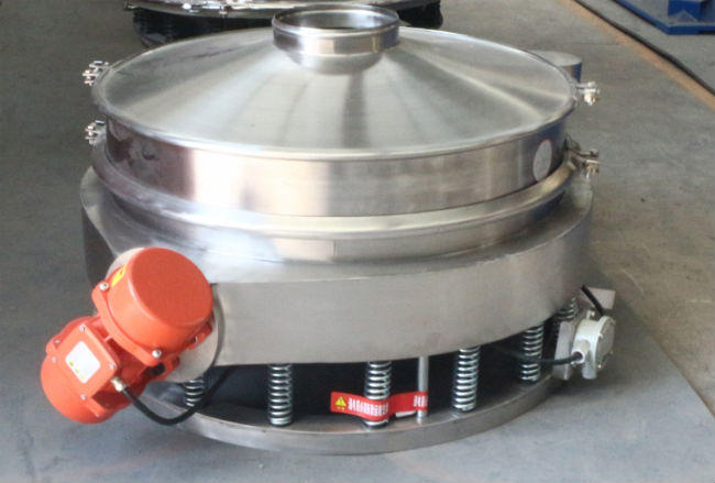 Low Profile Vibratory Sieve Sifter For Scalping Crystal Sugar