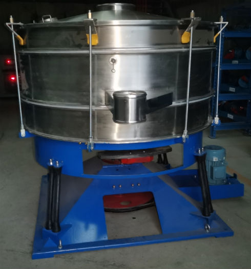 Rotary Food Vibrating Sieve Round Tumbler Swing Screen Powder Tumbler Vibrating Screen Flour Tumbler Sifter Machine