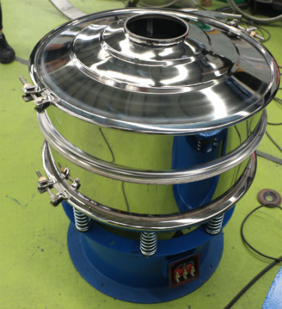 Automatic High Frequency Ss304 1-layer Food Industry Rotary Vibratory Sieve For Sugar