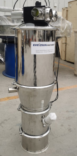 Factory Price Vacuum Elevator Mobile Powder Rice Husk Vacuum Feeder