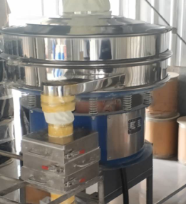 Malt Sugar Ultrasonic Rotary Vibrating Screen Sifter Machine