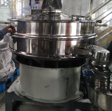 One Layer Ultrasonic Rotary Vibrating Screen Sieve Shaker Separator Machine