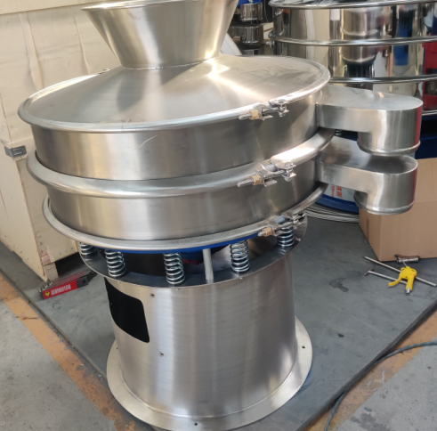 Professional Stainless Steel 304 Pharmaceutical Industry Flour Ultrasonic Rotary Vibrating Screen
