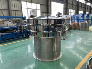 Circular Vibro Sieve For Chemical And Building Materials Industry