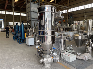 Grain Flour Powder Pneumatic Vacuum Charging Conveyor Machine For Loading And Unloading Container
