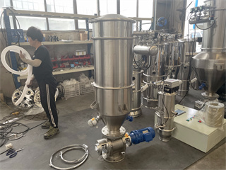 Stainless Steel Small Capacity Vacuum Conveyor For Soot