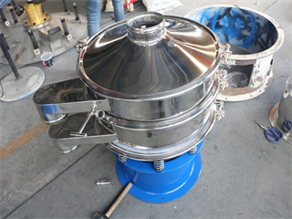 Industrial Single Layer Calcium Gluconate Powder Ultrasonic Vibrating Separator Screen For Sale