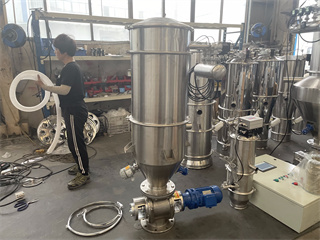 All Stainless Steel Hopper Large Capacity Vacuum Conveyor For Conveying Sodium Alginate