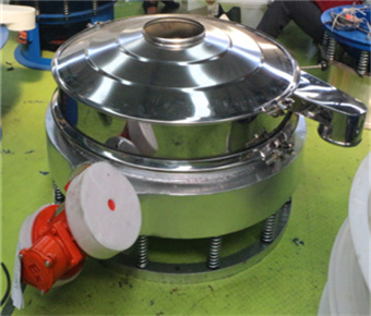 Direct Discharging Powder Filtration Vibrating Screen For For Food Industry