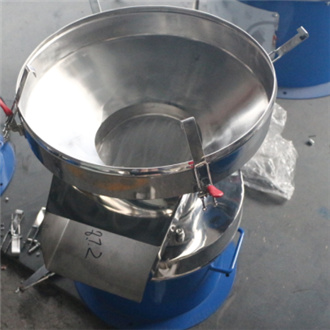 Promotional 450 Type Vibration Sieving Machine Dairy Liquid / Milk Vibration Filter Sieve