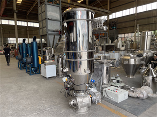 Stainless Steel Pneumatic Vacuum Conveyor System For Pellets In Packing Machines