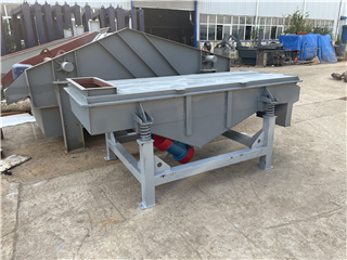 Garnet Abrasive Linear Vibro Sieving Machine For Paint Factory