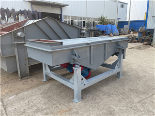High Capacity Powder Linear Vibrating Screen Use In Food Chemical Industry