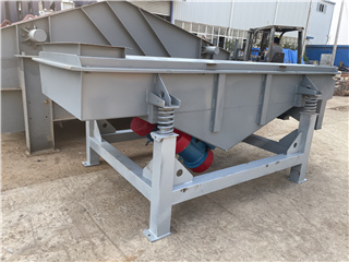 Inclined Large Capacity Hard Stone Linear Sieve Vibrating Screen For Sand For Sale