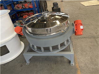 Single Layer Powder Straight Flow Vibrating Screen For Removing Impurities