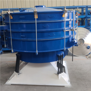 Large Capacity Cocoa Powder Processing Vibratory Sieve Machine Swinging Tumbler Screen Sieve