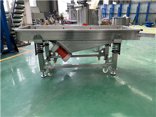 High Output Horizontal Wheat Seed Sieve Shaker Machine Linear Vibrating Screen