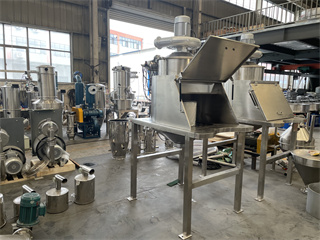 Food Industry Powder Using Dust-free Feeding Station With Vacuum Conveyor