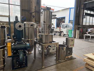 Stainless Steel Automatic Bentonite Vacuum Conveyor Conveying To High Container