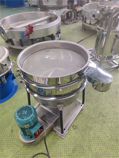 Food Powder Swing Sieve Vibrating Tumbler Screen Machine/Corn Starch Swing Tumbler Screen Machine