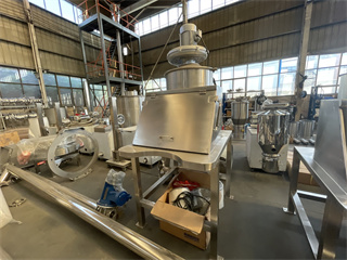 Food Industry Powder Using Dust-free Feeding Station With Vacuum Conveyor