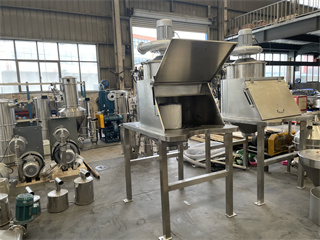 High Efficiency Vanillin Nucleotide Powder Stainless Steel Dust Free Feeding Station