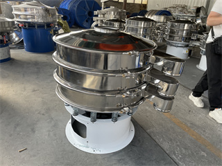 316l Vibratory Screener Equipment/Vibratory Screen/Wood Chip Three Layers Vibrating Sieve 316l