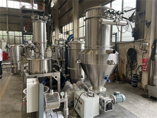 All Stainless Steel Vacuum Conveyor With Packing Machine For Organic Spirulina Capsule