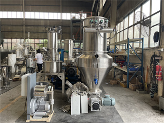 All Stainless Steel Hopper Large Capacity Vacuum Conveyor With Packing Machine For Organic Spirulina Capsule