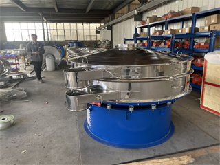 Circular Vibrating Sieve For Spirulina Algae Powder