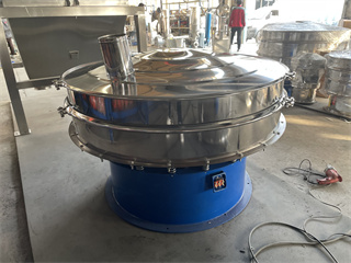 Chemical Powder Vibrating Sieving Gold Sifter/Peanut Sieving Machine/rotary screen supplier/circular vibrating separator