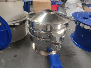 Anti-wear1 Layer Stainless Steel Abrasive Powder Vibro Screen /vibrating sieve for powder