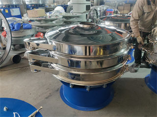Rotary Vibrating Screen Machine For Powder Separator Grading/circular vibration sieving machine/powder sieving machine