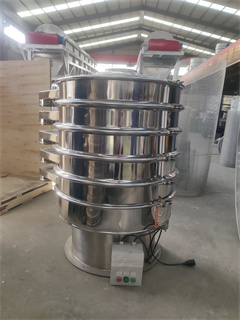 Food Grade Vibrating Screen Filter Separating Powder electric flour sifter/Peanut Sieving Machine/rotary screen mesh