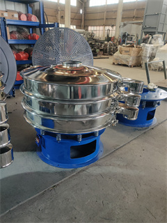 High Efficiency Vibrating Screen For Lemon Powder /vibration powder sieve/circular screen sieve/electric sieve vibrator