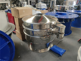 China Rotary Vibration Sifter Food Screening Machine Seive Machine Vibrating Screen Sieving/Circular Vibrating Screen Separator/vibrating grading sieve