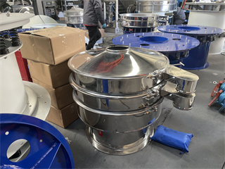 Organic Liquid Fertilizer Manufacture Process 304 Stainless Steel/circular vibrating separator/vibrating screen sifter/powder vibrating sieve machine