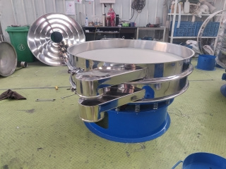 Rotary Vibrating Sieve For Silica Sand/China hot animal additive vibro sieve