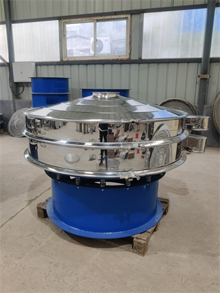 Food grade rubber powder rotary vibrating screen/Rubber Sieve