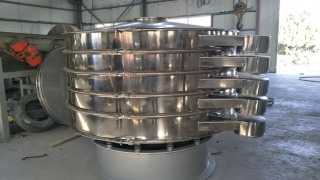 Vibrating Screen Sieve Sifter/Rotary Sifter For Coriander Powder