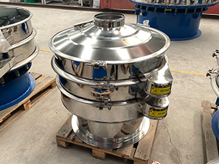 High Screening Powder Sieving Vibro Screen/Vibration Shaker Sieve Machine For Plant Powder