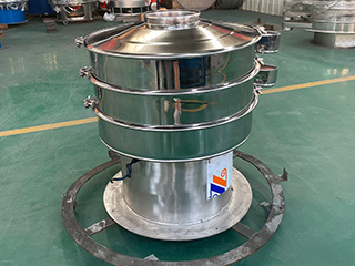Hot Sale Efficient Rotary Vibratory Sieve / Circular Vibrating Screen Machine For Grain / Chemical And Metal