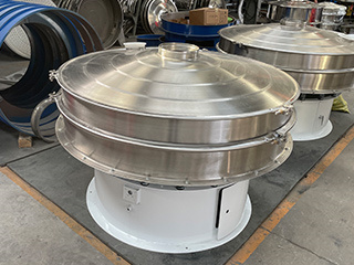 Factory Customized Super Fine Materials Ultrasonic Vibrating Screen/Pvc Plastic Powder Sieving Device Stainless Steel Ultrasonic Vibrating Screen