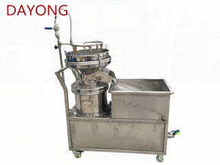 Small Round Flour 450 Type Vibration Filter Powder Coating Sieve Separator