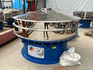 Diameter 600mm 2 Layer Vibratory Screen For Citric Acid Powder/Vibration Sifting Machine