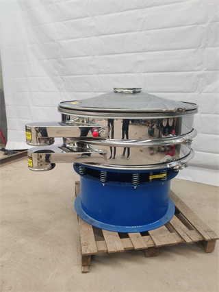 Industrial 600mm Two Deck Stainless Steel Circular Vibrating Sieve/shaker For Wheat Flour And Rice Flour