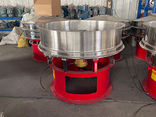 800mm Diameter All Sus304 Vibrator Screen Machinery For Hocolate Liquid /Liquid Slurry Vibrating Filtering Separator